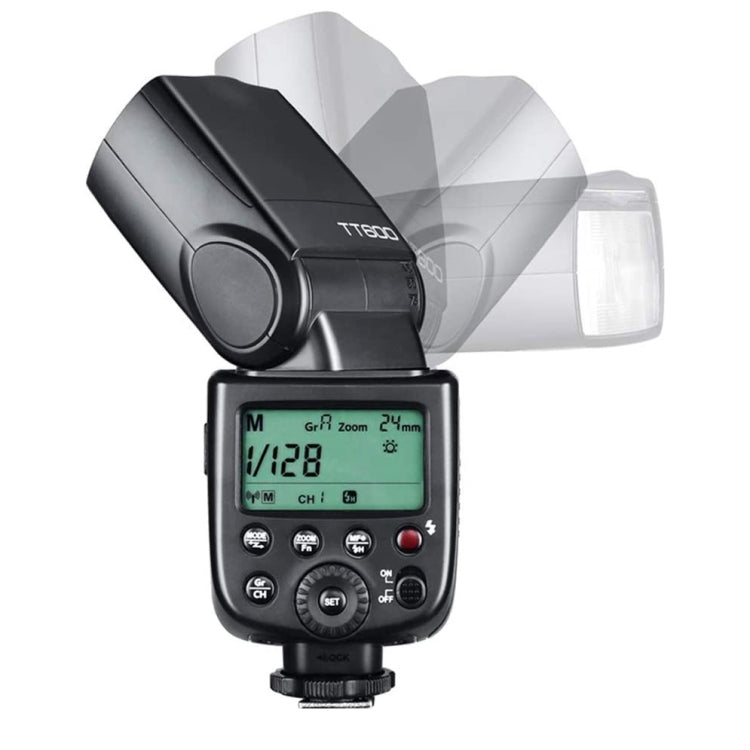 Godox TT600 2.4GHz Wireless 1/8000s HSS Flash Speedlite Camera Top Fill Light for Canon / Nikon DSLR Cameras(Black) - Shoe Mount Flashes by Godox | Online Shopping South Africa | PMC Jewellery | Buy Now Pay Later Mobicred