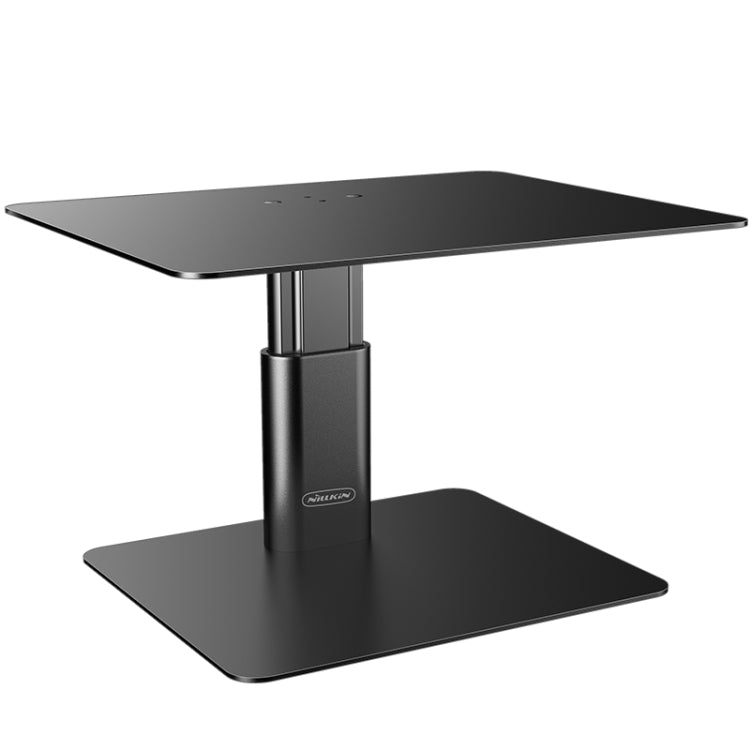 NILLKIN N6 Adjustable High Desk Laptop Monitor Stand Holder (Black) - Laptop Stand by NILLKIN | Online Shopping South Africa | PMC Jewellery | Buy Now Pay Later Mobicred