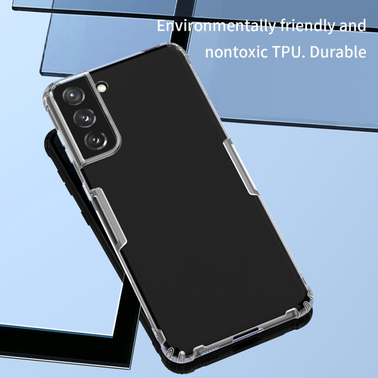 For Samsung Galaxy S21+ 5G NILLKIN Nature TPU Transparent Soft Protective Case(Grey) - Galaxy S21+ 5G Cases by NILLKIN | Online Shopping South Africa | PMC TechLife | Buy Now Pay Later Mobicred