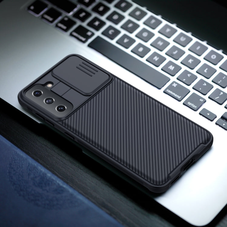 For Samsung Galaxy S21 5G NILLKIN Black Mirror Pro Series Camshield Full Coverage Dust-proof Scratch Resistant Phone Case(Black) - free shipping - PMC TechLife - Order now!