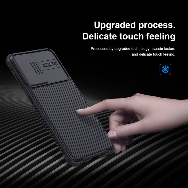 For Samsung Galaxy S21 5G NILLKIN Black Mirror Pro Series Camshield Full Coverage Dust-proof Scratch Resistant Phone Case(Blue) - free shipping - PMC TechLife - Order now!