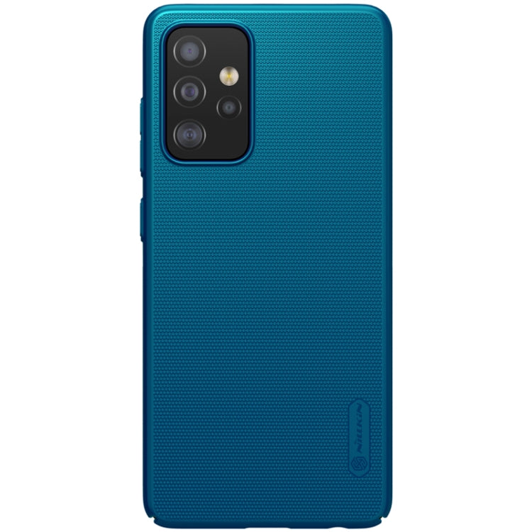 For Samsung Galaxy A52 5G NILLKIN Frosted Concave-convex Texture PC Protective Case(Blue) - Galaxy Phone Cases by NILLKIN | Online Shopping South Africa | PMC Jewellery