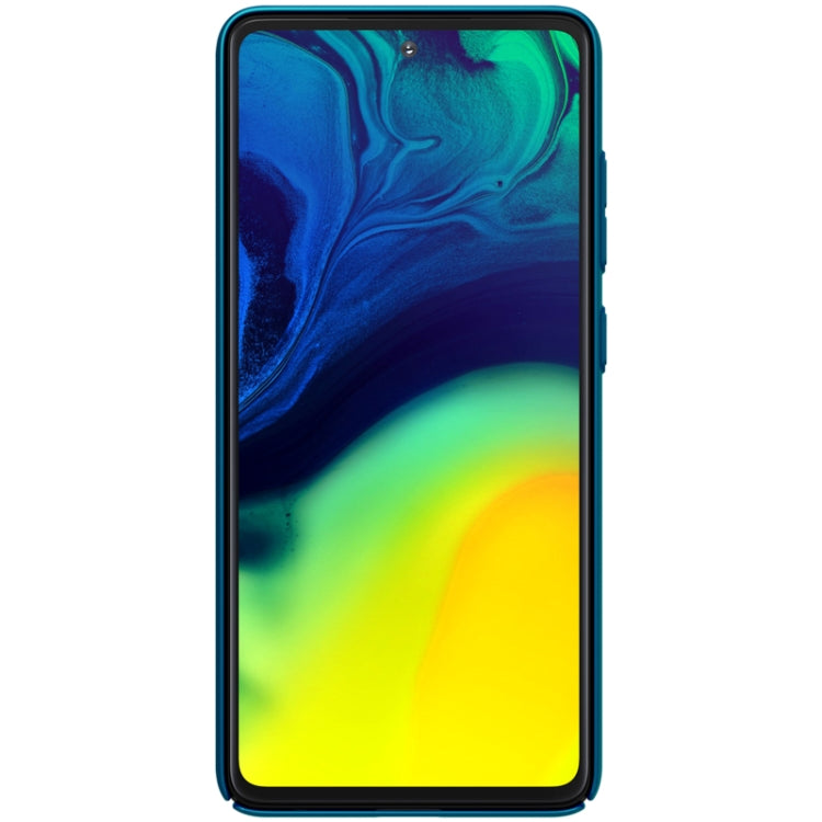 For Samsung Galaxy A52 5G NILLKIN Frosted Concave-convex Texture PC Protective Case(Blue) - Galaxy Phone Cases by NILLKIN | Online Shopping South Africa | PMC Jewellery