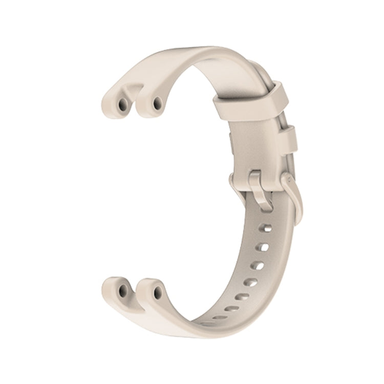 Compatible with Garmin Lily Silicone Watch Band(Khaki) - Watch Bands by PMC TechLife | Online Shopping South Africa | PMC TechLife | Buy Now Pay Later Mobicred