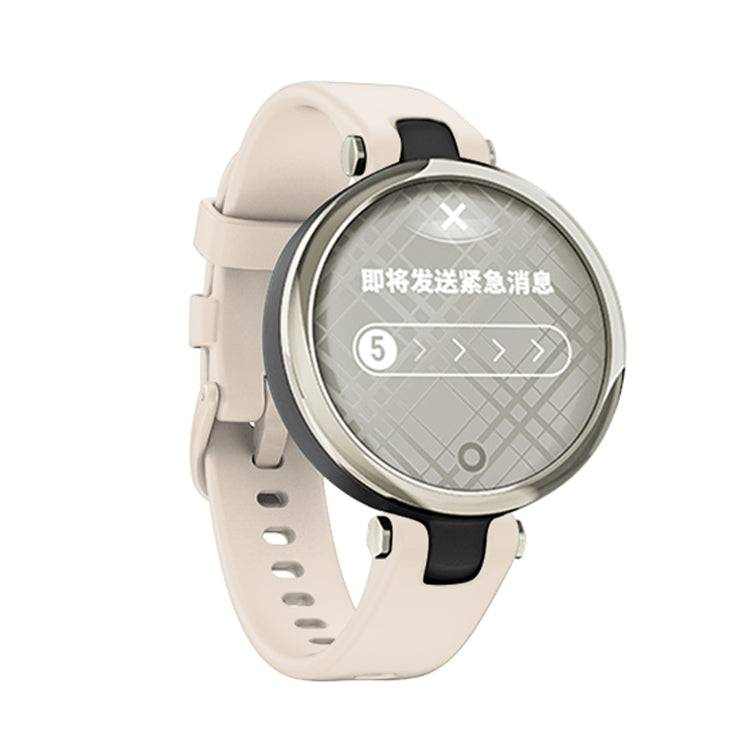 Compatible with Garmin Lily Silicone Watch Band(Khaki) - Watch Bands by PMC TechLife | Online Shopping South Africa | PMC TechLife | Buy Now Pay Later Mobicred