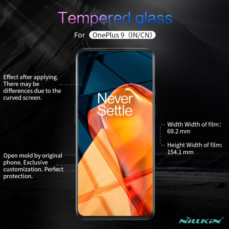 For OnePlus 9 (IN/CN Version) NILLKIN 9H 2.5D H + Pro Explosion-proof Tempered Glass Film - OnePlus Tempered Glass by NILLKIN | Online Shopping South Africa | PMC Jewellery