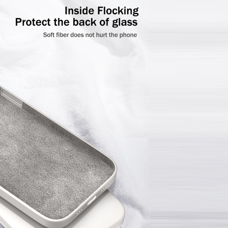For Samsung Galaxy A50 Solid Color Imitation Liquid Silicone Straight Edge Dropproof Full Coverage Protective Case(Matcha Green) - free shipping - PMC TechLife - Order now!