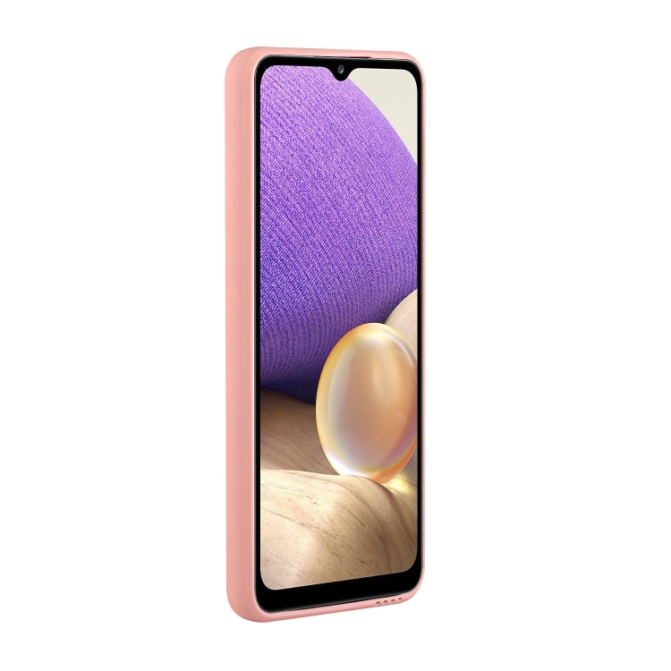 For Samsung Galaxy A32 4G Card Slot Design Shockproof TPU Protective Case(Pink) - free shipping - PMC TechLife - Order now!