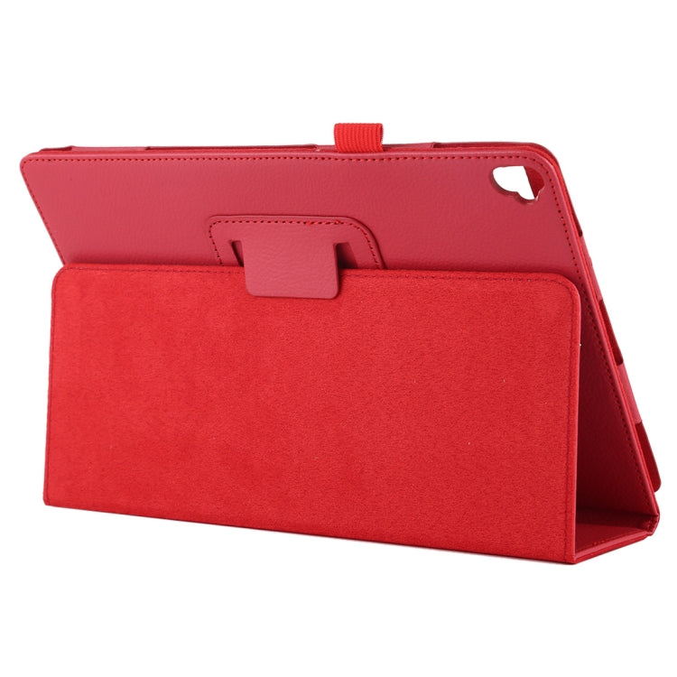 Litchi Texture Horizontal Flip Leather Case with Holder For iPad 10.5 / iPad 10.2 2021 / 2020 / 2019(Red) - free shipping - PMC TechLife - Order now!