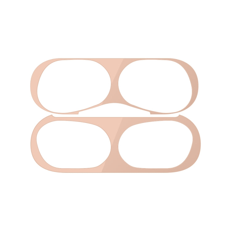 For Apple AirPods Pro Wireless Earphone Protective Case Metal Protective Sticker(Flesh Color) - Protective Sticker by PMC TechLife | Online Shopping South Africa | PMC TechLife