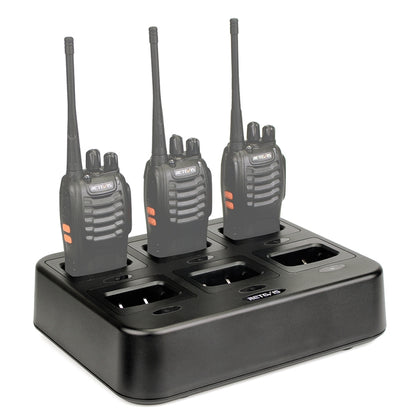 RETEVIS RTC777 Six-Way Walkie Talkie Charger for Retevis H777, UK Plug - Batteries & Chargers by RETEVIS | Online Shopping South Africa | PMC Jewellery | Buy Now Pay Later Mobicred