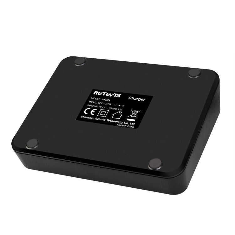 RETEVIS RTC29 Multi-function Interchangeable Slots Six-Way Walkie Talkie Charger for Retevis RT29 - free shipping - PMC TechLife - Order now!