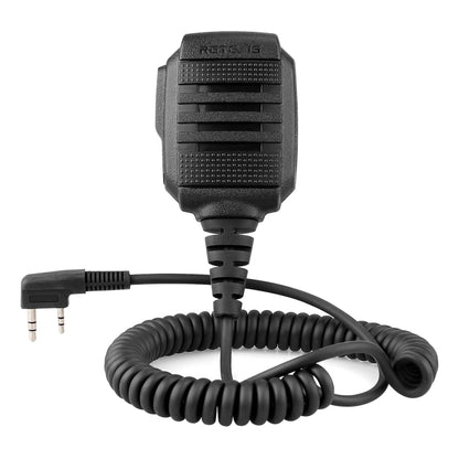 RETEVIS RS-114 IP54 Waterproof 2 Pin Speaker Microphone for H777/RT21/RT27 - Microphones & Headsets by RETEVIS | Online Shopping South Africa | PMC Jewellery | Buy Now Pay Later Mobicred