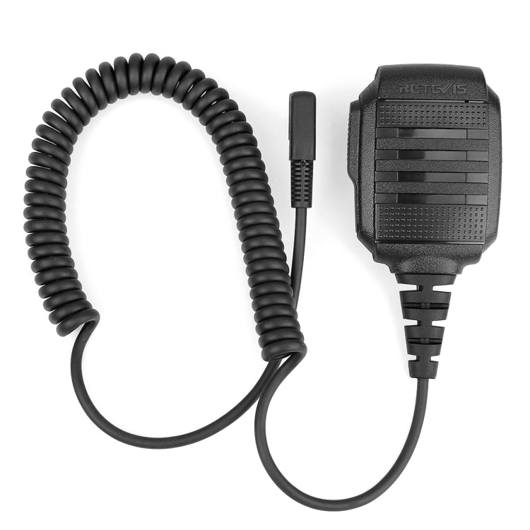 RETEVIS RS-114 IP54 Waterproof 2 Pin Speaker Microphone for H777/RT21/RT27 - Microphones & Headsets by RETEVIS | Online Shopping South Africa | PMC Jewellery | Buy Now Pay Later Mobicred