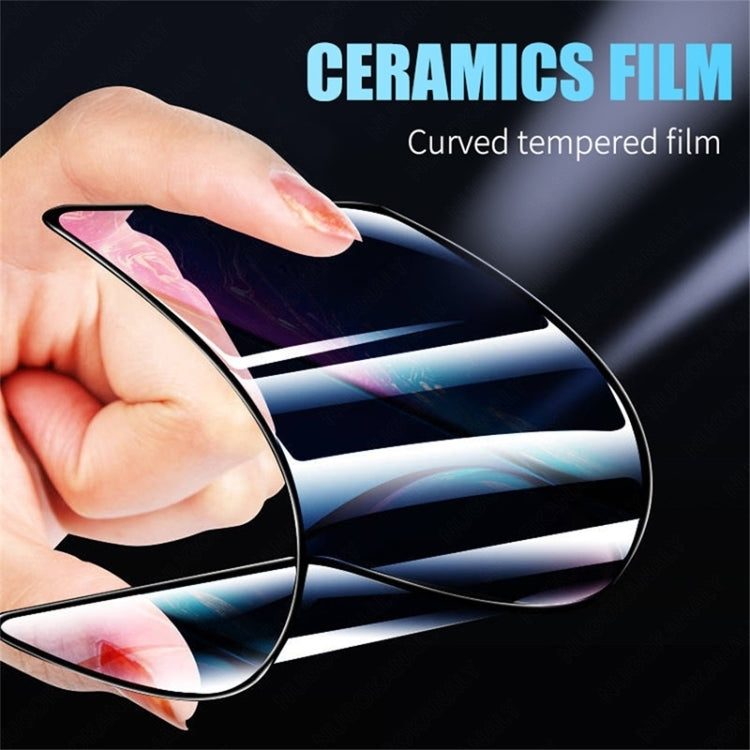For Huawei P smart 2021 9D Full Screen Full Glue Ceramic Film - Huawei Tempered Glass by PINWUYO | Online Shopping South Africa | PMC TechLife | Buy Now Pay Later Mobicred
