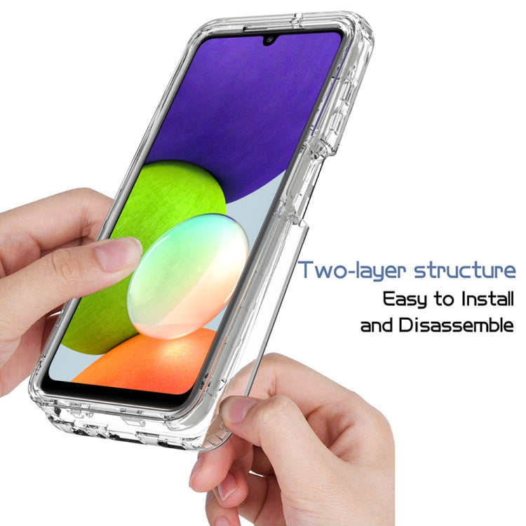 For Samsung Galaxy A22 4G Shockproof Highly Transparent PC+TPU Protective Case - free shipping - PMC TechLife - Order now!