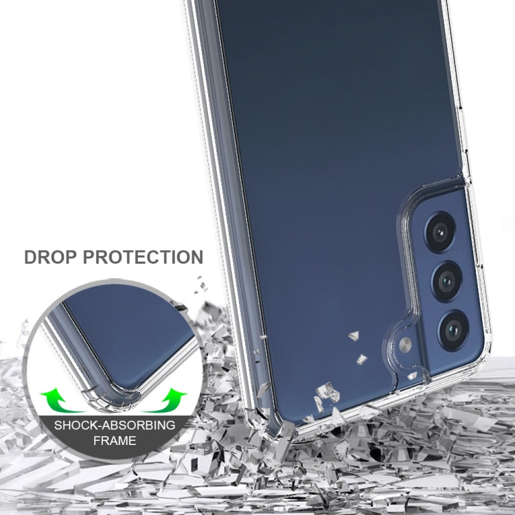 For Samsung Galaxy S21 FE 5G Shockproof Scratchproof TPU + Acrylic Protective Case(Transparent) - free shipping - PMC TechLife - Order now!