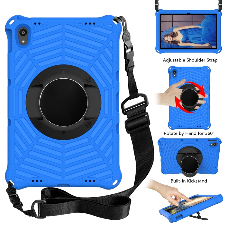 For Lenovo Tab P11 TB-J606F / XiaoXin Pad 11 Spider King EVA Protective Case with Adjustable Shoulder Strap & Holder(Blue) - Lenovo by PMC TechLife | Online Shopping South Africa | PMC TechLife | Buy Now Pay Later Mobicred