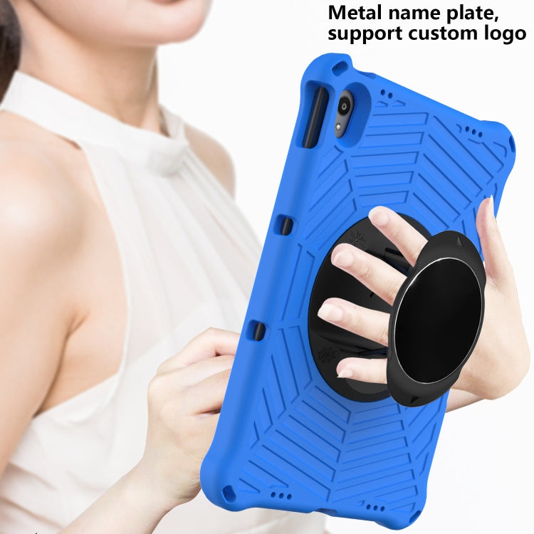 For Lenovo Tab P11 TB-J606F / XiaoXin Pad 11 Spider King EVA Protective Case with Adjustable Shoulder Strap & Holder(Blue) - Lenovo by PMC TechLife | Online Shopping South Africa | PMC TechLife | Buy Now Pay Later Mobicred