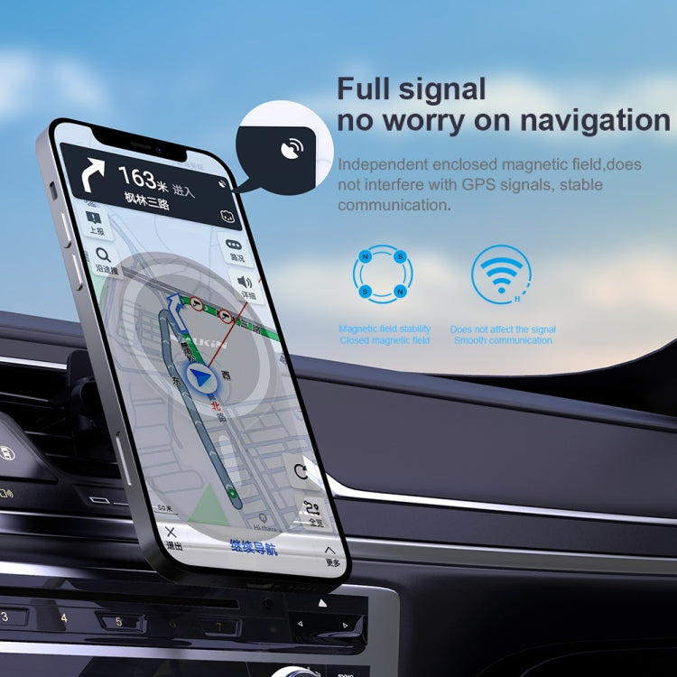 NILLKIN NKL01 MagRoad Lite Clip Type Car Magnetic Wireless Charging Holder - Car Holders by NILLKIN | Online Shopping South Africa | PMC TechLife