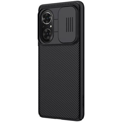 For Honor 50 SE NILLKIN Black Mirror Series PC Camshield Full Coverage Dust-proof Scratch Resistant Case(Black) - Honor Cases by NILLKIN | Online Shopping South Africa | PMC Jewellery