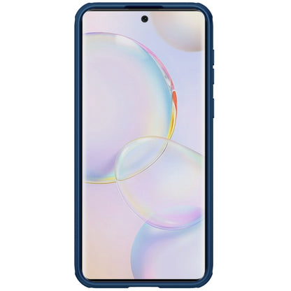 For Honor 50 NILLKIN Black Mirror Pro Series PC Camshield Full Coverage Dust-proof Scratch Resistant Case(Blue) - Honor Cases by NILLKIN | Online Shopping South Africa | PMC Jewellery