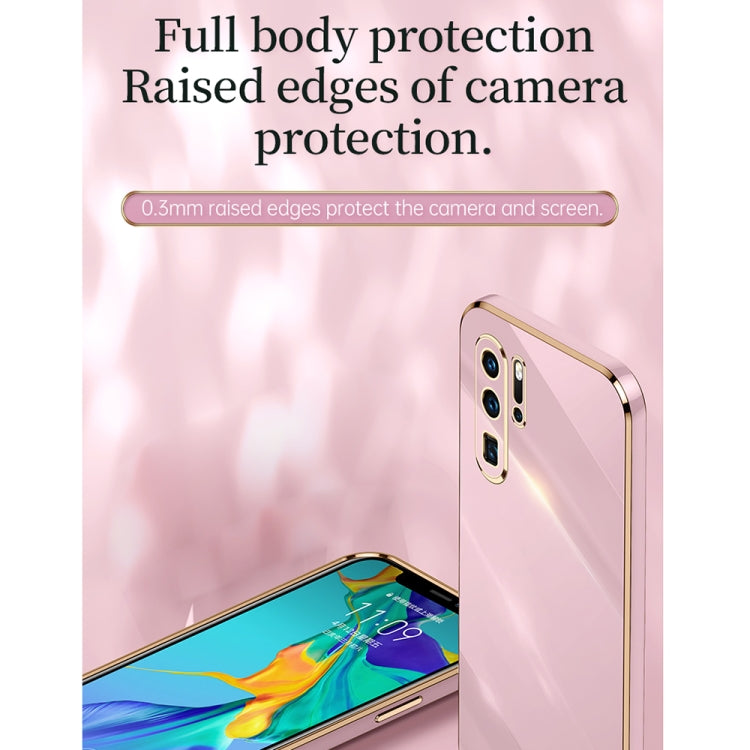 For Huawei P30 Pro XINLI Straight Edge 6D Electroplate TPU Phone Case(Cherry Purple) - Huawei Cases by XINLI | Online Shopping South Africa | PMC TechLife | Buy Now Pay Later Mobicred