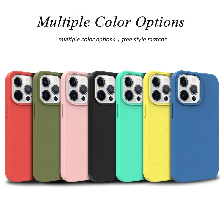 For iPhone 13 Pro Max Starry Series Shockproof Straw Material + TPU Protective Case (Blue) - iPhone 13 Pro Max Cases by PMC TechLife | Online Shopping South Africa | PMC TechLife | Buy Now Pay Later Mobicred