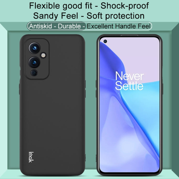 For OnePlus 9 5G European American Version IMAK UC-3 Series Shockproof Frosted TPU Protective Case(Black) - free shipping - PMC TechLife - Order now!