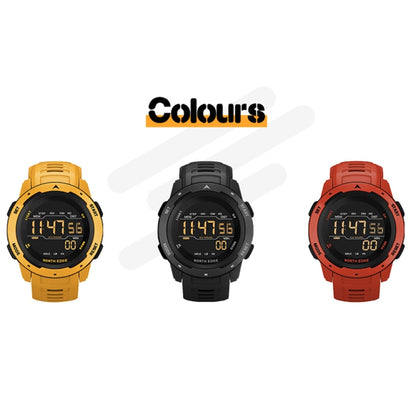 NORTH EDGE Mars Men Luminous Digital Waterproof Smart Sports Watch, Support Alarm Clock & Countdown & Sports Mode(Yellow) - Sport Watches by NORTH EDGE | Online Shopping South Africa | PMC Jewellery | Buy Now Pay Later Mobicred