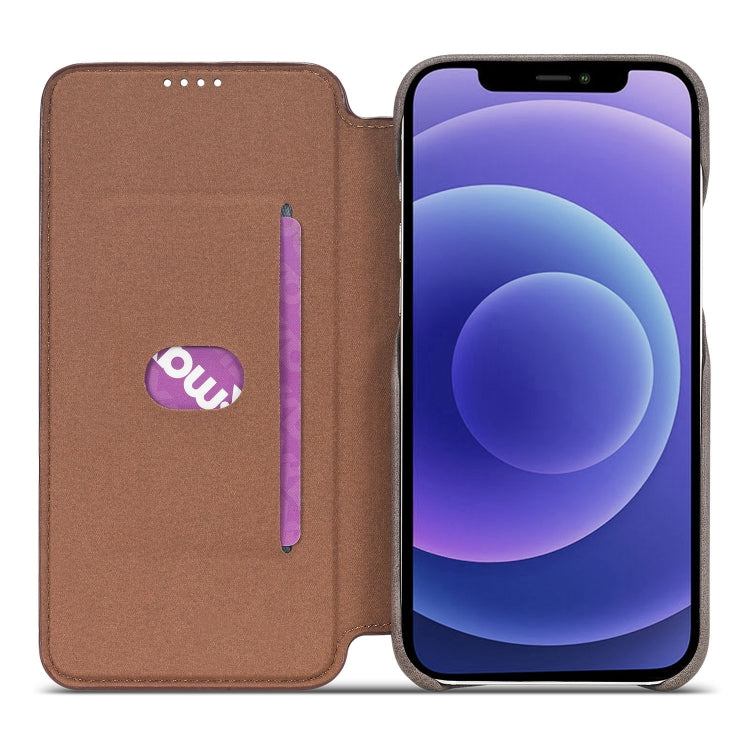 For iPhone 13 LC.IMEEKE Hon Ancient Series Horizontal Flip Leather Case with Holder & Card Slot(Coffee) - iPhone 13 Cases by LC.IMEEKE | Online Shopping South Africa | PMC TechLife | Buy Now Pay Later Mobicred