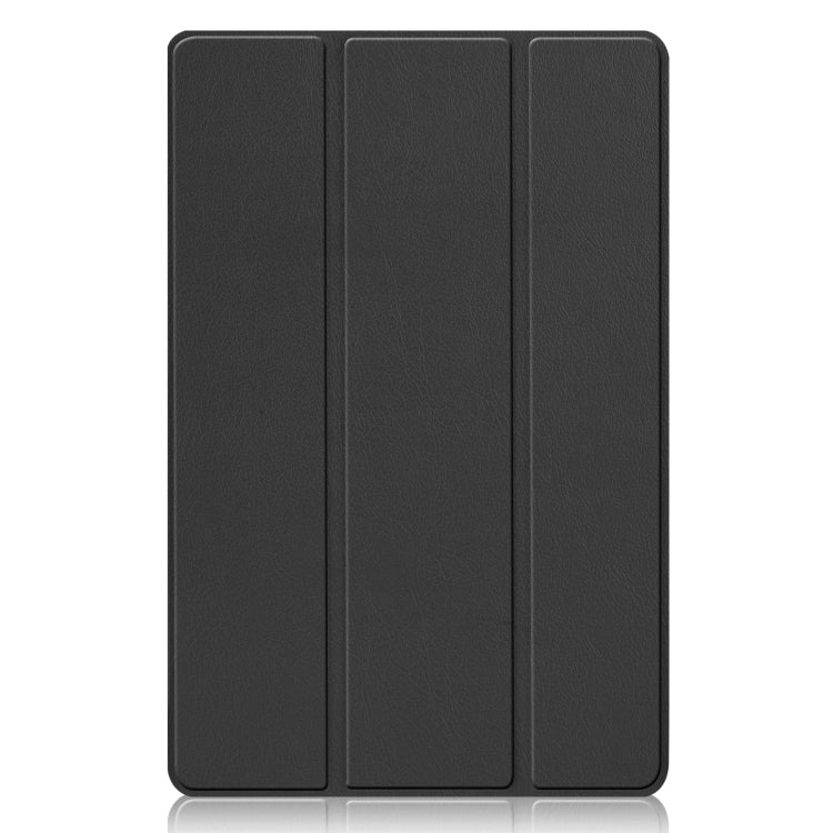 For Xiaomi Pad 5 Custer Texture Horizontal Flip Leather Case with Three-folding Holder & Sleep / Wake-up Function(Black) - free shipping - PMC TechLife - Order now!