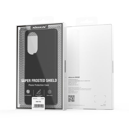 For Huawei P50 NILLKIN Frosted Concave-convex Texture PC Protective Case(White) - Huawei Cases by NILLKIN | Online Shopping South Africa | PMC Jewellery