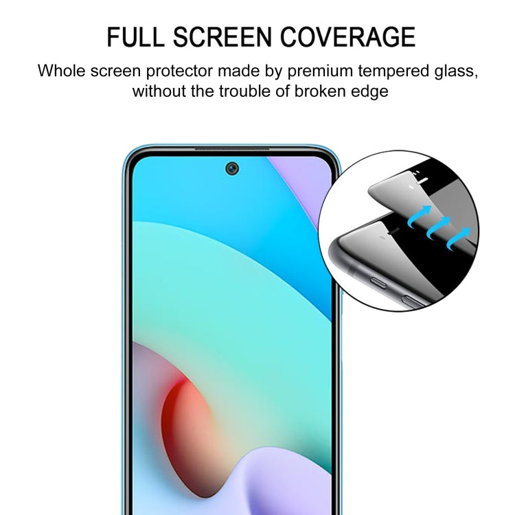 For Xiaomi Redmi 10 Full Glue Full Cover Screen Protector Tempered Glass Film - free shipping - PMC TechLife - Order now!