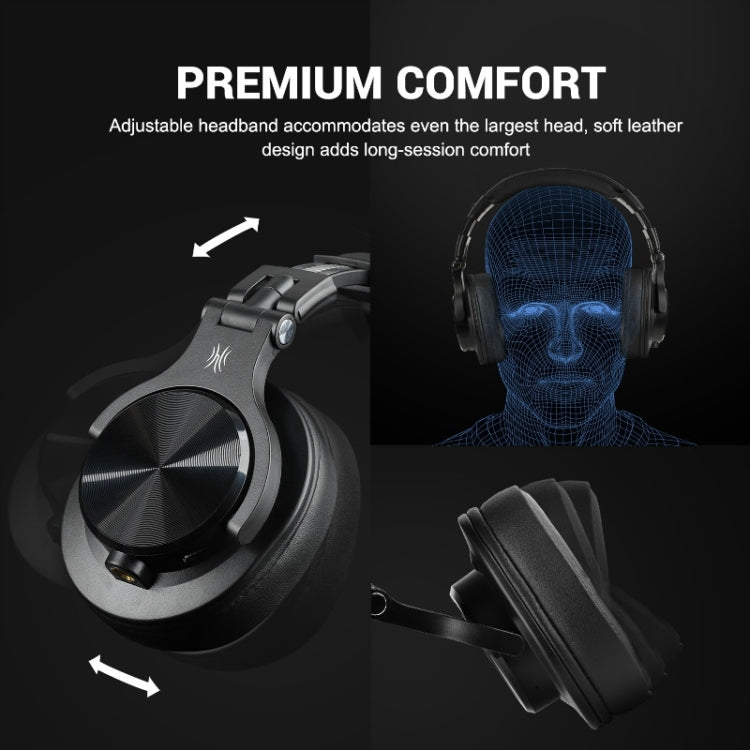 OneOdio A70 Black Head-mounted Wireless Bluetooth Stereo Headset - free shipping - PMC TechLife - Order now!