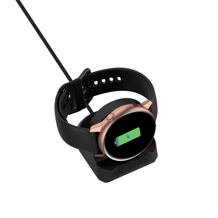For Samsung Galaxy Watch4 Classic / Galaxy Watch4 Universal Silicone Charging Stand Holder without Charging Cable(Black) - Charger by PMC TechLife | Online Shopping South Africa | PMC TechLife | Buy Now Pay Later Mobicred