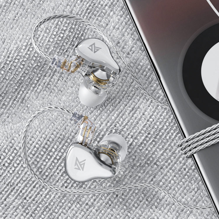 KZ ZAS 16-unit Ring Iron In-ear Wired Earphone, Standard Version(White) - free shipping - PMC TechLife - Order now!