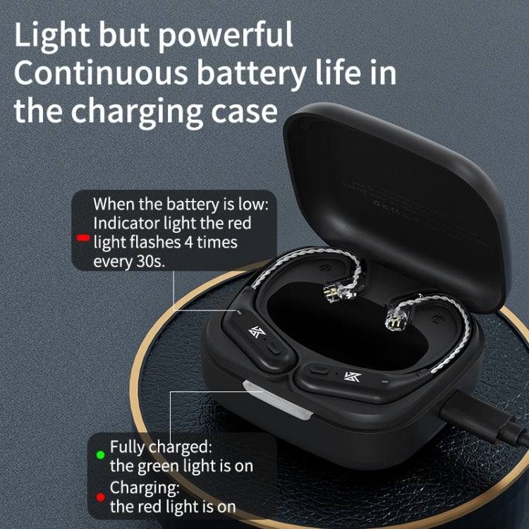 KZ AZ09 Bluetooth Earphone Ear Hook 5.2 Wireless Bluetooth Module Upgrade Cable, Style:B - free shipping - PMC TechLife - Order now!
