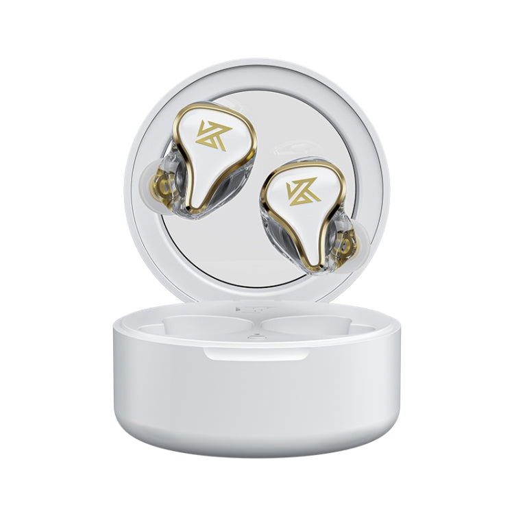 KZ SK10 1DD+1BA Hybrid Technology Bluetooth 5.2 True Wireless TWS Earphone(White) - TWS Earphone by KZ | Online Shopping South Africa | PMC Jewellery | Buy Now Pay Later Mobicred