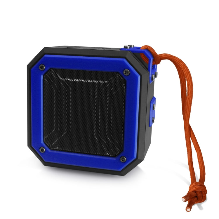 New Rixing NR-103 Mini TWS Bluetooth Speaker with Lanyard(Blue) - Desktop Speaker by NewRixing | Online Shopping South Africa | PMC TechLife | Buy Now Pay Later Mobicred