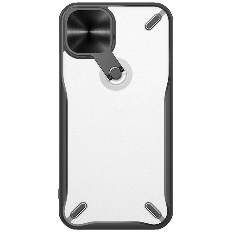 For iPhone 13 NILLKIN Cyclops PC + TPU Phone Protective Case with Movable Stand(Black) - iPhone 13 Cases by NILLKIN | Online Shopping South Africa | PMC Jewellery