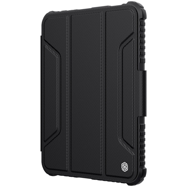 For iPad mini 6 / mini 2024 NILLKIN Bumper Pro Horizontal Flip Tablet Case with Pen Slot & Holder & Sleep / Wake-up Function(Black) - free shipping - PMC TechLife - Order now!