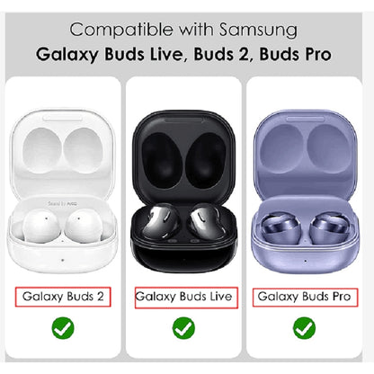 For Samsung Galaxy Buds Live / Buds 2 / Buds Pro / Buds 2 Pro Thunder Battlegear Anti-fall Earphones Protective Case with Switch (Army Green) - Samsung Earphone Case by PMC Jewellery | Online Shopping South Africa | PMC Jewellery