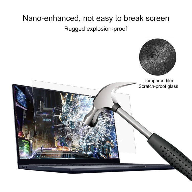 For Lenovo R9000P 2021 16 inch Laptop Screen HD Tempered Glass Protective Film - Screen Protection Film by PMC Jewellery | Online Shopping South Africa | PMC Jewellery