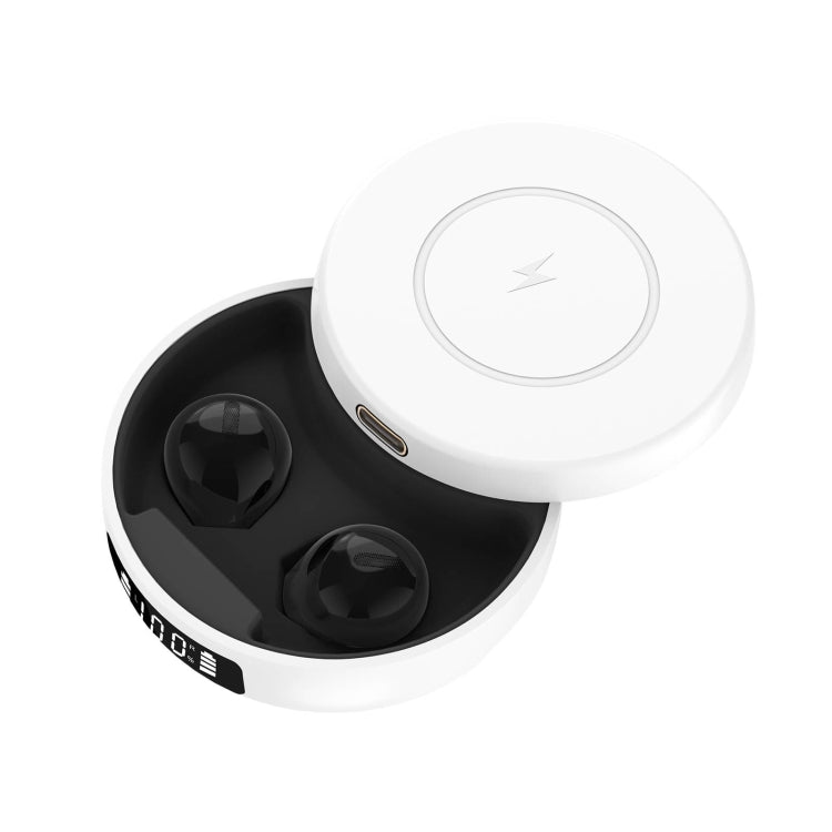 X6WS Mini Noise Reduction Digital Display TWS Wireless Bluetooth Earphone(Black) - TWS Earphone by PMC TechLife | Online Shopping South Africa | PMC TechLife
