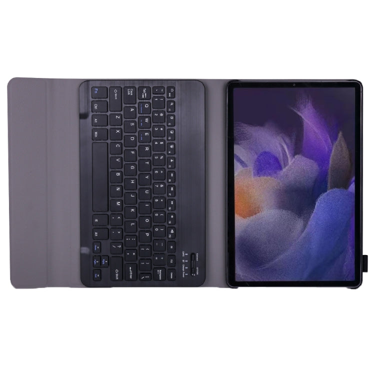 A08 Ultra-thin Bluetooth Keyboard Leather Case For Samsung Galaxy Tab A8 2021 SM-X205 / SM-X200(Black) - free shipping - PMC TechLife - Order now!