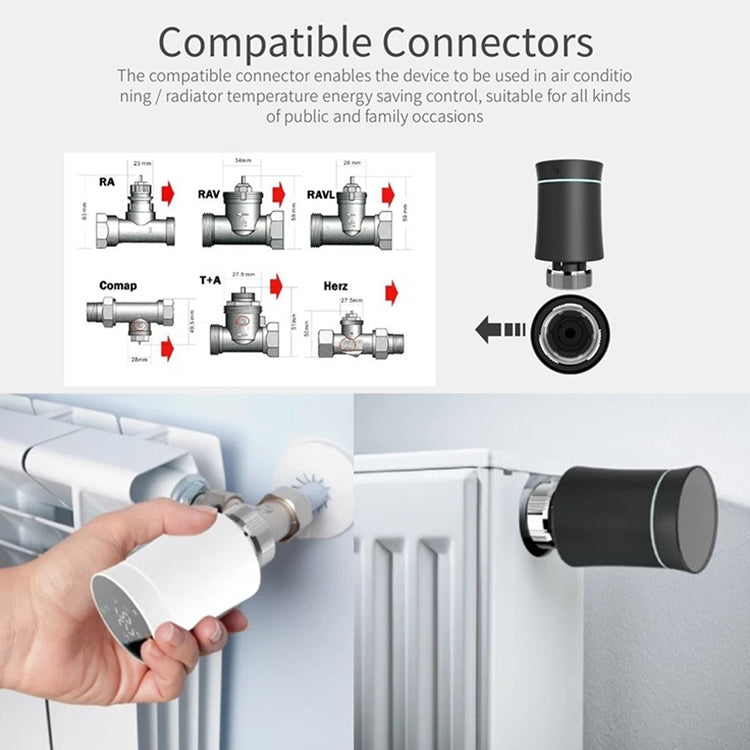 BRT-100 LED Display Temperature Control Valve(Grey) - free shipping - PMC TechLife - Order now!