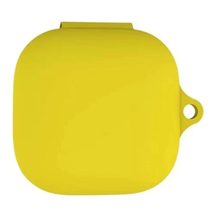 Pure Color Silicone Earphone Protective Case with Hook For Beats Fit Pro(Yellow) - Other Case by PMC TechLife | Online Shopping South Africa | PMC TechLife