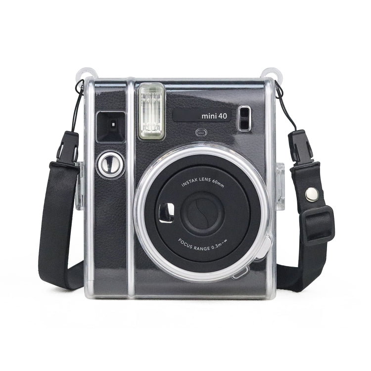 Protective Crystal Case with Strap For FUJIFILM Instax mini 40(Transparent) - free shipping - PMC TechLife - Order now!