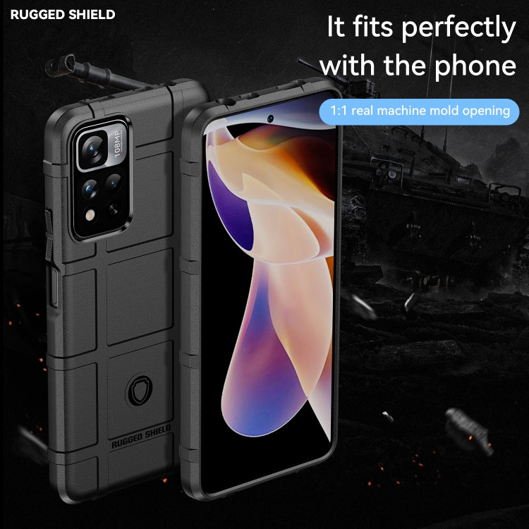For Xiaomi Redmi Note 11 Pro 5G / Note 11 Pro+ 5G / Poco X4 NFC 5G Domestic Version  Full Coverage Shockproof TPU Phone Case(Black) - free shipping - PMC TechLife - Order now!
